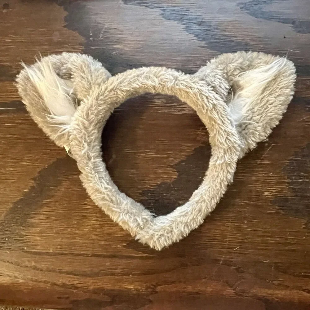 Set of 2 Great Wolf Lodge Wolf Ears Headbands Youth Child Size